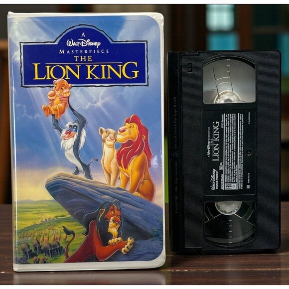 Walt Disney Other - The Lion King VHS 1995 Disney Video Tape Masterpiece Kids Family Movie Clamshell
